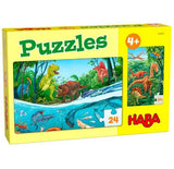 Puzzle 24 pièces Dinos