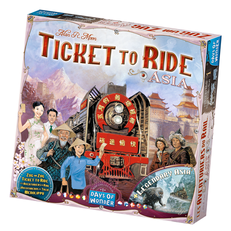 Extension Les Aventuriers du Rail : Asie