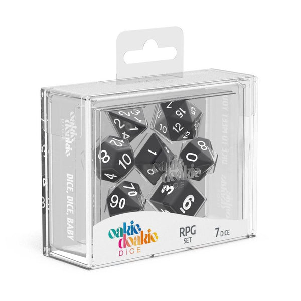 Oakie Doakie Dice dés RPG-Set Solid