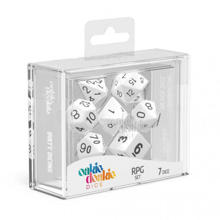 Oakie Doakie Dice dés RPG-Set Solid