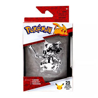 Pokémon 25 ans - Figurine Osselait argenté - 8cm