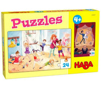 Puzzle 24 pièces Ballerines