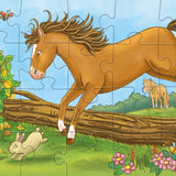 Puzzle 24 pièces Chevaux