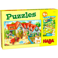 Puzzle 24 pièces Ferme