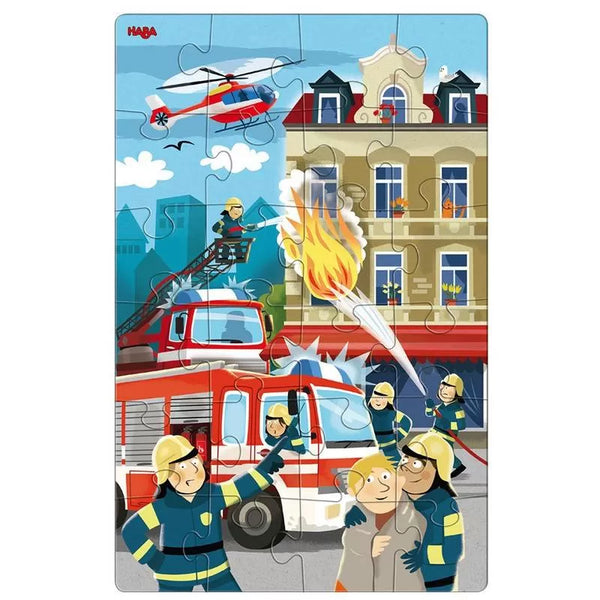 Puzzle 24 pièces Pompiers