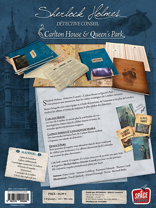 Sherlock Holmes : Carlton House & Queen's Park