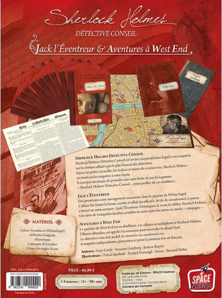 Sherlock Holmes - Jack l'Éventreur & Aventures à West End