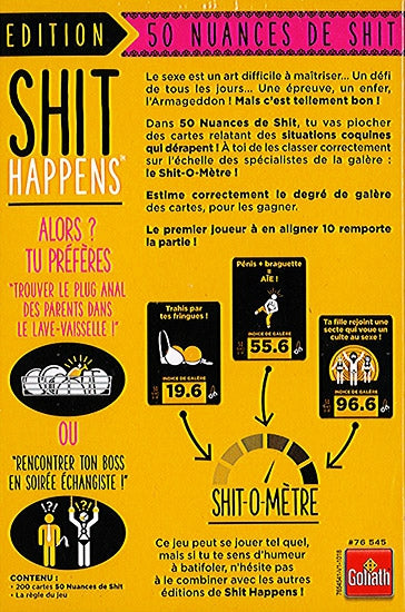 Shit Happens - 50 Nuances de Shit