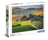 Puzzle 1000 pièces paysages de la Toscagne