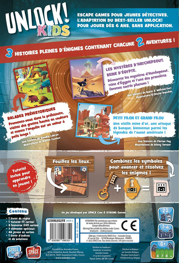 Unlock! Kids : Histoires d'Époques