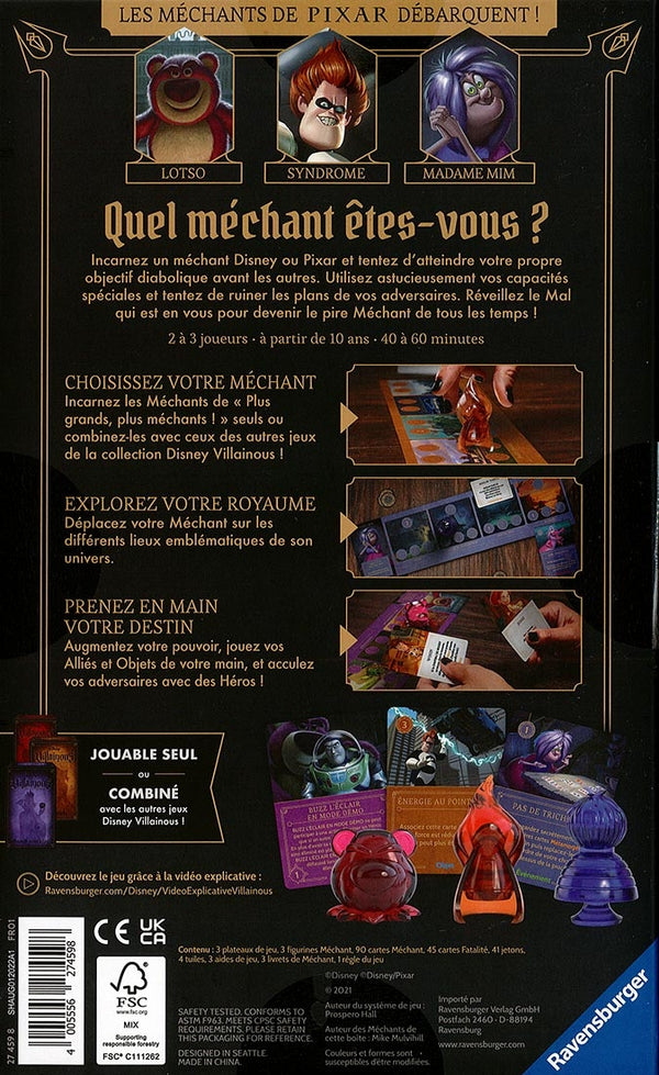 Villainous : Plus Grands, Plus Méchants