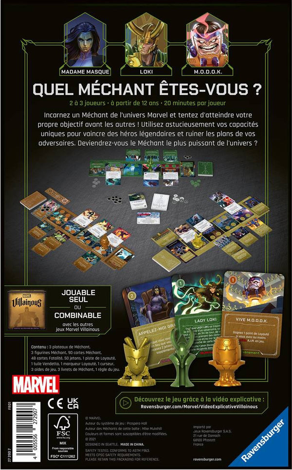 Villainous Marvel : Le Pouvoir du Mensonge